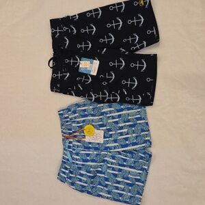 Set Of 2 Boy's  Swim Trunks